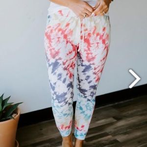 Sweetness tie dye joggers